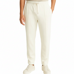 Pleated Trouser White