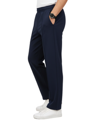 Pleated Trouser Navy Blue