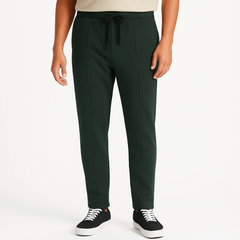 Pleated Trouser Olive Green