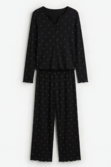 DOWNTOWN - Ivory Dream Set - Black