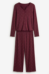 DOWNTOWN - Ivory Dream Set - Maroon
