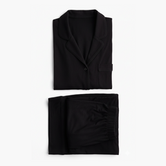 Cloud Pajama Set - Black