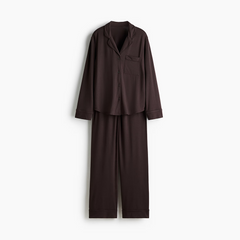 Cloud Pajama Set - Mocha