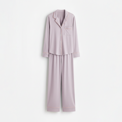 Cloud Pajama Set - Lilac