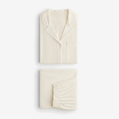 Cloud Pajama Set - Oat Milk