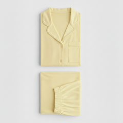 Cloud Pajama Set - Butter