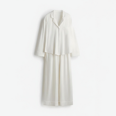 Cloud Pajama Set - White